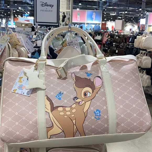 Disney Bambi Blush Weekender Bag  From Primark NWT - Picture 4 of 8